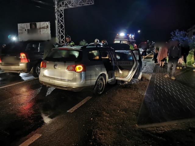 Un sucevean beat la volan a intrat pe contrasens, în mașina unei familii din Satu Mare