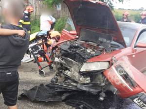 Mașina implicată în accidentul de la Probota