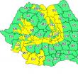 Intensificări ale vântului în județul Suceava
