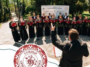 Corala „Ciprian Porumbescu” va susține vineri un concert în Parcul Central