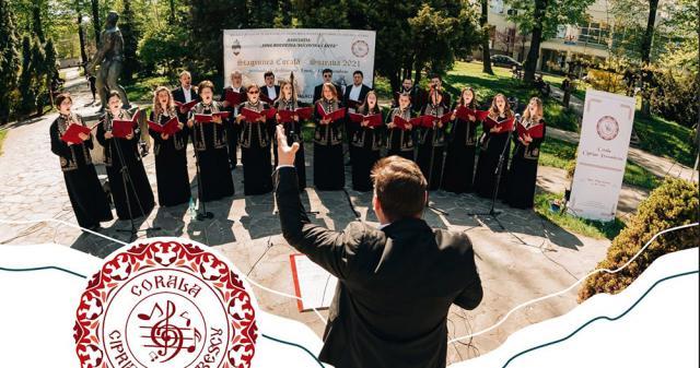 Corala „Ciprian Porumbescu” va susține vineri un concert în Parcul Central