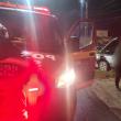 Patru rănite, după ce mașina în care se aflau a fost proiectată într-un gard
