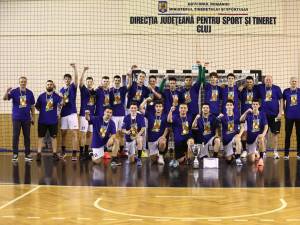 Tinerii jucători campioni naționali de juniori II vor alcătui scheletul echipei secunde a celor de la CSU