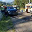 Bărbat fără permis, prins la volan după ce un alt șofer a intrat în mașina condusă de el