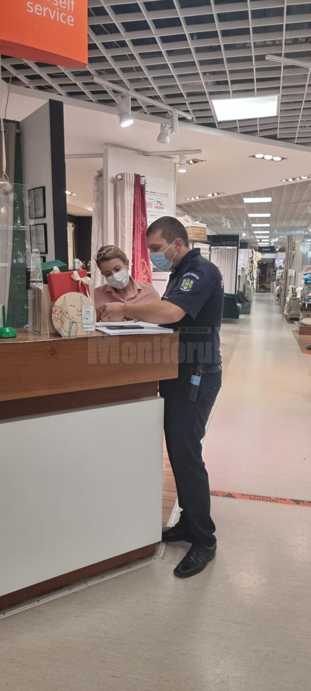 Polițiști, jandarmi și polițiști locali au fost angrenați în  activități de instruire privind respectarea măsurilor sanitare în spații închise