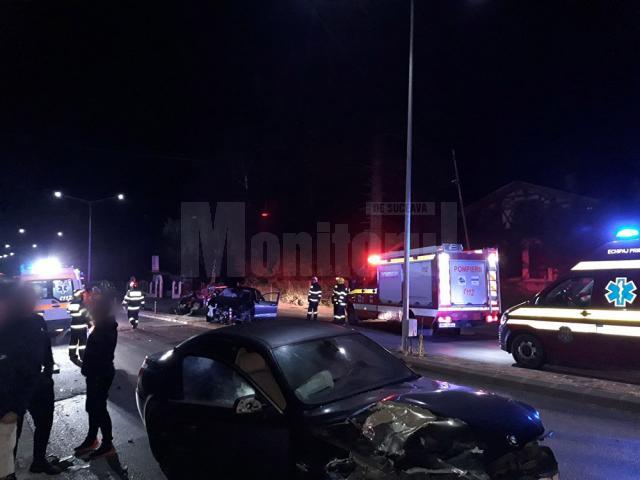 Accidentul violent de pe strada Sucevei, de joi noapte