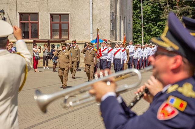 Deschiderea noului an școlar la Colegiul Naţional Militar „Ştefan cel Mare” din Câmpulung Moldovenesc