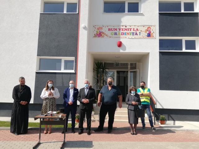 Noua gradinita din Burdujeni Sat a fost inaugurata in prima zi de scoala