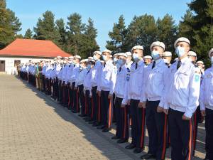 Prima defilare pentru 120 de boboci, la Colegiul Național Militar „Ștefan cel Mare”