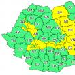 Cod galben de furtună, în întreg județul Suceava, până marți seara