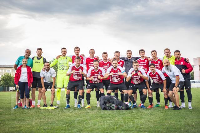 Fotbalistii Somuzului au reusit performanta de a aduce o echipa de Liga I la Falticeni
