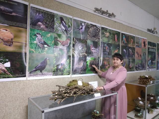 Biologul dr. Florentina-Carmen Oleniuc, de la Muzeul de Științele Naturii Suceava