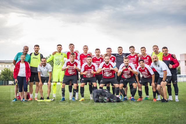 Fotbaliștii Șomuzului au reușit performanța de a aduce o echipă de Liga I la Fălticeni