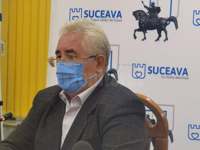 Primarul Sucevei, îngrijorat de faptul că municipiul va intra curând în “scenariul roșu”