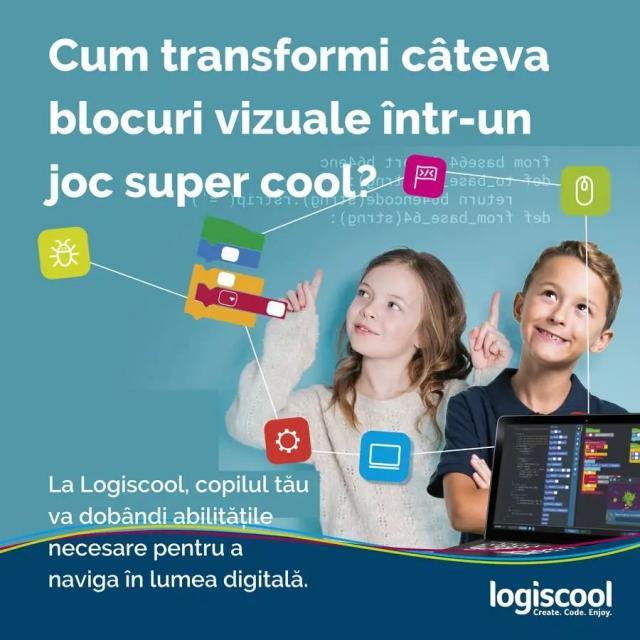 Logiscool Suceava a început o nouă campanie de înscrieri la cursurile de programare