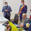 La împlinirea a 105 ani, veteranul de război Constantin Florea a primit cea mai înaltă distincție onorifică a Armatei României