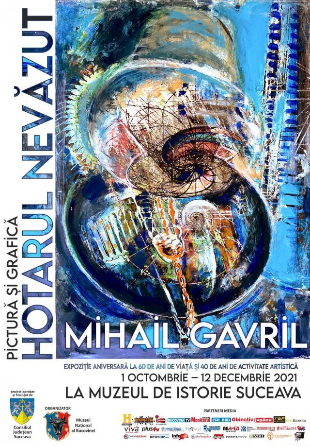 Expoziția „Hotarul Nevăzut – Pictură și Grafică de Mihail Gavril”
