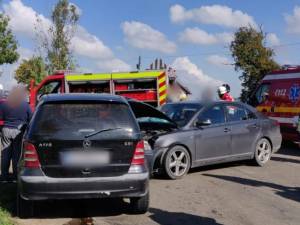 Accident rutier la ieșirea din Suceava spre Mitoc