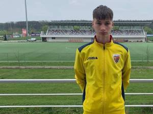 Albert Hofman face parte din echipa națională de juniori a României