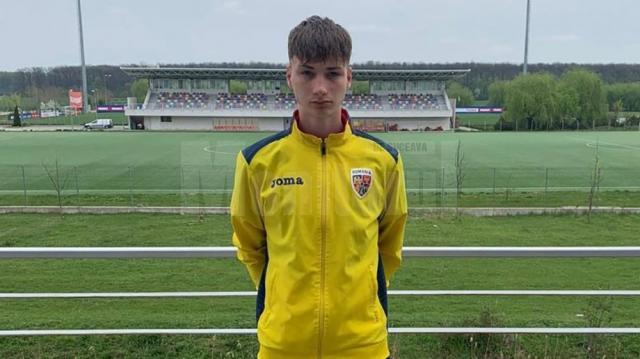 Albert Hofman face parte din echipa națională de juniori a României