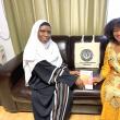 Ambasadoarea Nigeriei în România, E.S. Safiyya Ahmad Nuhu, și dr Nina Smart