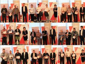 Şase electricieni suceveni, premiați la concursul profesional Trofeul Electricianului