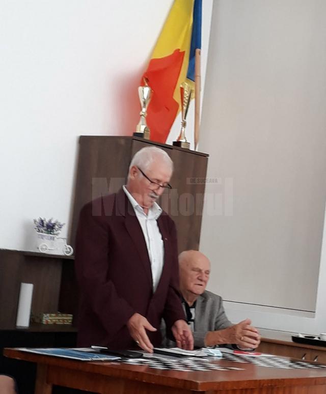 Vasile Palaghiu, președintele Consiliului Județean al Persoanelor Vârstnice (CJPV) Suceava