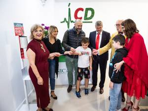 Conducerea Clinicii ICD şi autorități, la deschiderea noului sediu al clinicii la Fălticeni