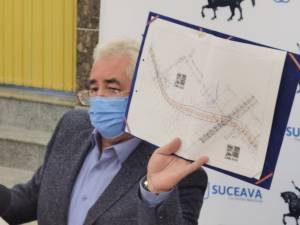 Primarul Ion Lungu a prezentat planul viaductului care ar urma să fie realizat pe ruta alternativă Suceava - Botosani