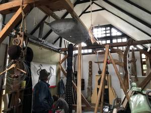 Fermierii de artă s-au reunit pentru workshopul anual de sculptură-arhitectură-agricultură