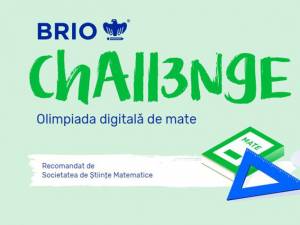 Elevii din clasele II – XII se pot înscrie la Olimpiada digitală de matematică „Brio Challenge”