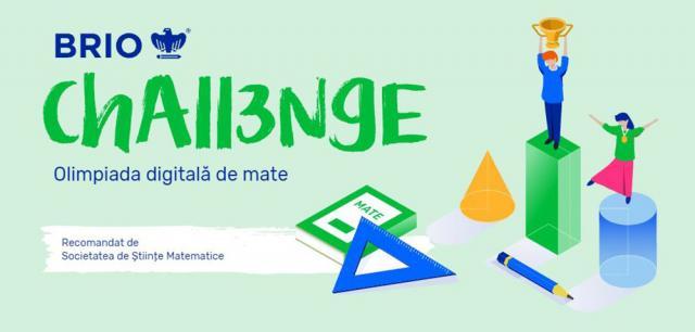Elevii din clasele II – XII se pot înscrie la Olimpiada digitală de matematică „Brio Challenge”