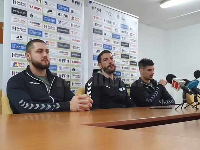 Leonard Ştefan, Bogdan Șoldănescu şi Alex Bologa au prefațat duelul cu CSM Vaslui