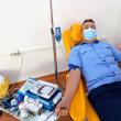 Jandarmii suceveni au donat sânge timp de două zile