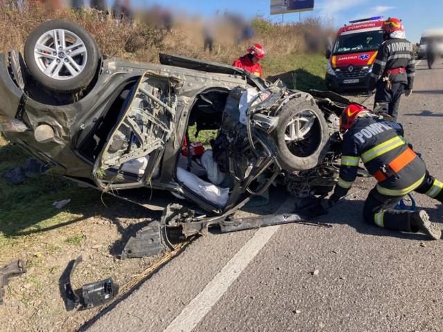 O persoană a decedat după un accident violent între Pătrăuți și Dărmănești