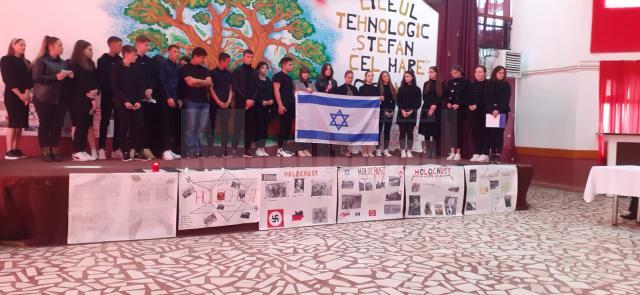 Ziua Holocaustului, marcată de elevii și profesorii de la Liceul Tehnologic  Cajvana