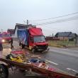 Accidentul s-a produs marți dimineață, în jurul orei 7.00, pe DN 17A, la Marginea