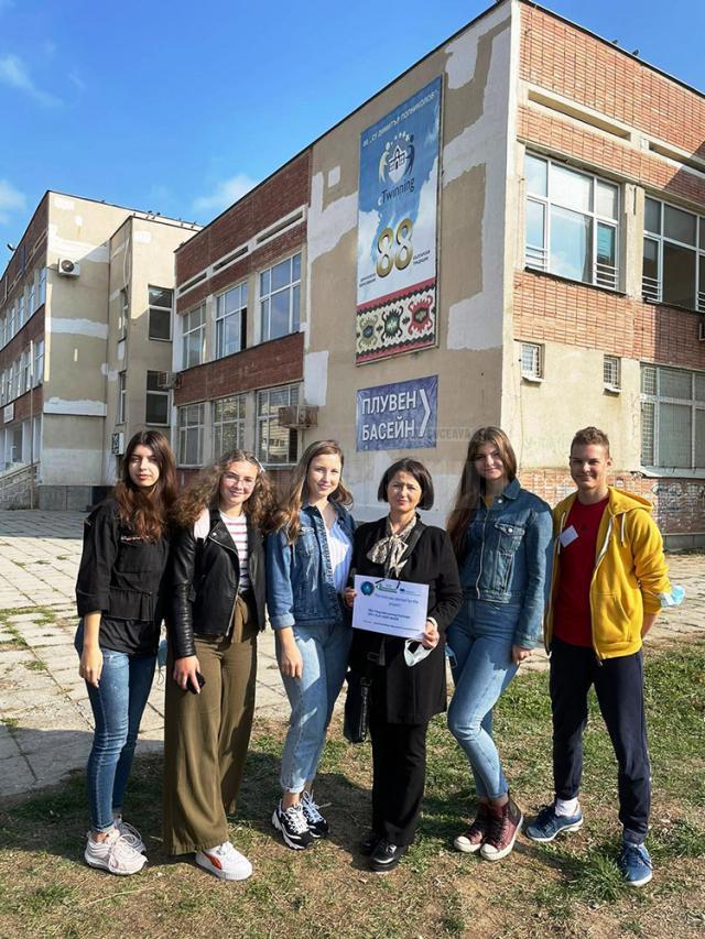 Elevi și profesori de la Colegiul Militar „Ștefan cel Mare” din Câmpulung Moldovenesc, într-un schimb de experiență în Bulgaria