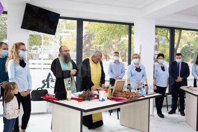Slujba de sfințire sâmbătă, 16 octombrie, la inaugurarea noii sucursale CAR Progresul CFR din Suceava