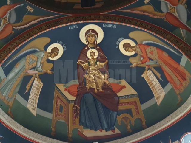 Lucrările de pictură în tehnică fresco din interiorul Catedralei „Nașterea Domnului”, din Suceava, au fost demarate în 2018