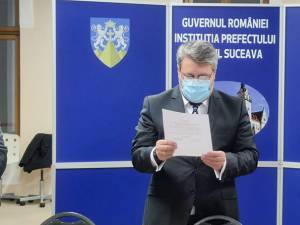 Alexandru Moldovan a depus pentru a doua oară jurământul ca prefect de Suceava