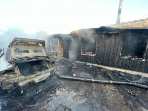Un incendiu devastator a făcut prăpăd la Ilișești