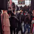 Bazarul Sucevei, marți, cu o zi înainte de implementarea obligativității certificatului verde