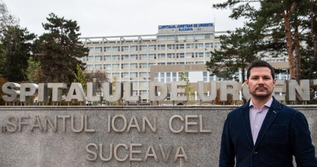Managerul Spitalului Județean Suceava, dr. Alexandru Calancea