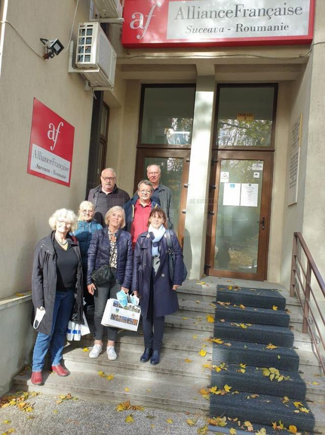Alianța Franceză a primit vizita membrilor Asociaţiei Laval - Suceava