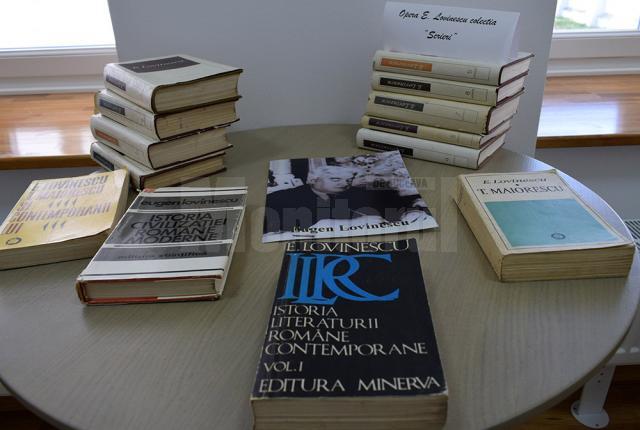 Scriitorul Eugen Lovinescu a fost omagiat la Fălticeni cu ocazia împlinirii a 140 de ani de la naşterea sa