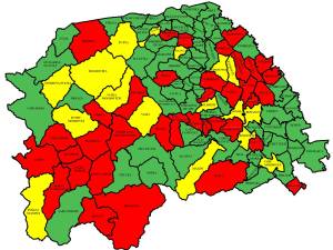Rata de infectare în municipiul Suceava continuă să scadă, ajungând la 4,57 cazuri de covid la mia de locuitori