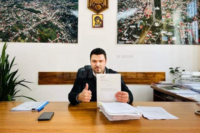 Primarul municipiului Rădăuţi, Bogdan Loghin