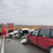 Accident cu patru răniți, la ieșirea din Stroiești spre Ilișești