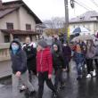 Protest la Marginea, pentru reluarea cursurilor în format fizic la Liceul Tehnologic „Vasile Gherasim”